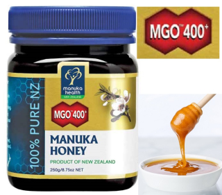 Med nektár manuka 400+ MgO 250g Originál