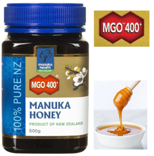 Med nektár manuka 400+ MgO 500g Originál