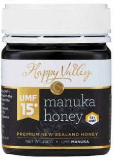 Honey Manuka Umf 15+ 250G Happy Valley