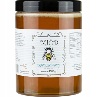 Nebissary Honey 1.3kg Vlastnosti zdravia EKO