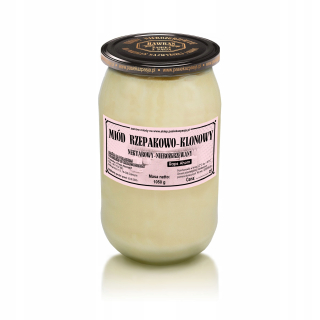 Rzepakowo-javorový med 1050g nešťastný surový