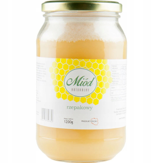 RAPE HONEY 1.2KG PRÍRODNÝ ČERSTVÝ PÁS 2020