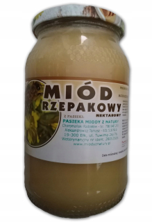 MEDVEĎ RAPESEED MAZURY 1,2 kg MEDOVÝ MED Z PRÍRODY