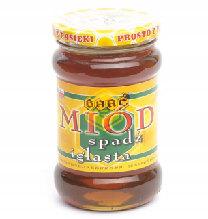 Honey ihličnatý 400g 12 kusov
