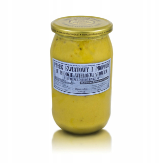 MED MED S PEĽOM A PROPOLISOM 1050g