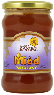 HEATHER HONEY 100% BARTNIK SĄDECKI 400G
