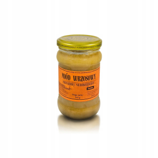 Medová hlava 380g surové, surové, nešťastné