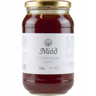 Med z lesných lúk 1,2 kg - z Pasieka Polska 2020