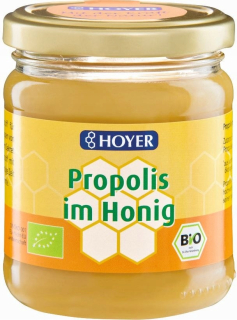Med s Propolis Bio 250 g - HOYER