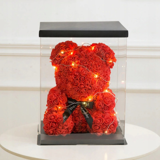 Darček na Valentína - RoseBears Teddy Bear 25 cm