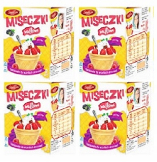 WAFEROVÉ MISKY NA ZMRZLINOVÉ CESNE S218 4 BALENIE