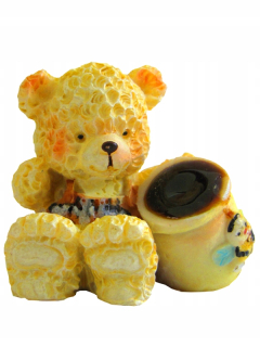 Darček na Valentína - Desty Bear Teddy Toy Figurín dekorácia