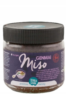 Japonska kuchyňa - Miso genmai sójová pasta s hnedou ryžou bio 350g