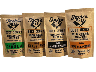 Mix 4 Flavors Sušené Jackovo mäso po 30g