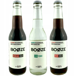 Mix nealkoholických nápojov BOZE 3 x 330ml 0,0%
