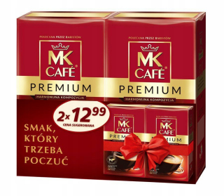 Káva mletá -  MK Kaviareň Mleté kávy 2x500g DUOPACK 1KG