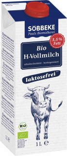 Mlieko bez laktózy (3,5% tuku) bio 1 l-sobbek