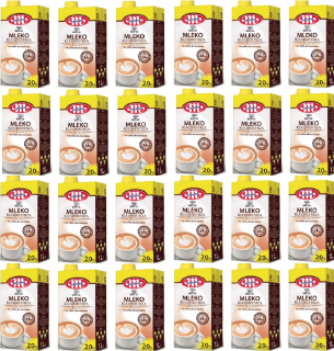 Milkovita Chubby Mlieko 1L UHT 2,0% X 24 ks.