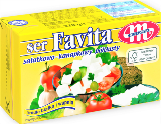 Mlukovita syr favita 12% pozadia Grécky salatos x 6