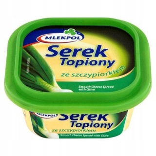 MLEKPOL Tavený syr s pažítkou 100 gr 6 SZ
