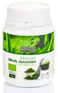 MLADÝ JAČMENOVÝ PRÁŠOK 100% BIO BIO POTRAVINY 135G