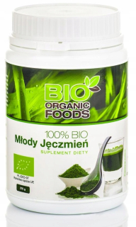 MLADÝ JAČMENOVÝ PRÁŠOK 100% BIO BIO POTRAVINY 270G