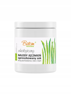 MLADÝ JAČMENOVÝ ŠŤAV S PRÁŠKOM BIO 100 G - BATOM