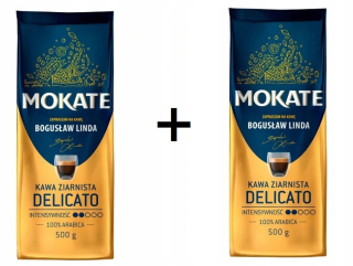 Zrnková káva -  MOKATE DELMACATÍKA KAŽDOSTI 0.5KG X 2PCS PROMO!