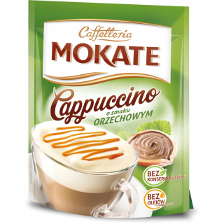 Cappuccino - Kapučíno - MOKATE KÁVA CAPPUCCINO ORECHOVÁ 110G - 4 kusy