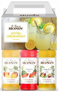 Monina sada 3x250ml limonádových sirupov