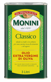 Olivový olej - Olivový olej MONINI Extra Vergine Classico 3l
