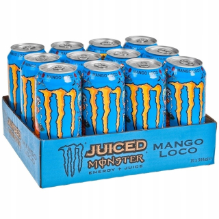 Monster Energy 12x500ml Juice Mango Loco Energy