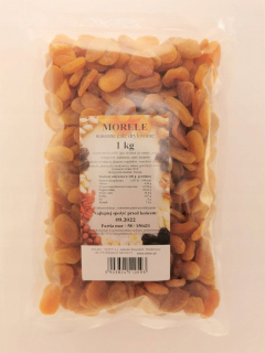 Sušené ovocie - Sušené marhule 1KG 1000G bez vysokej kvality