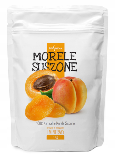 Sušené ovocie - Sušené marhule 1KG - NO PESTEK 1KG / BIOSVENA