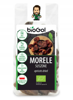 Sušené ovocie - Sušené sušené marhule BIO 150 g - Biogol