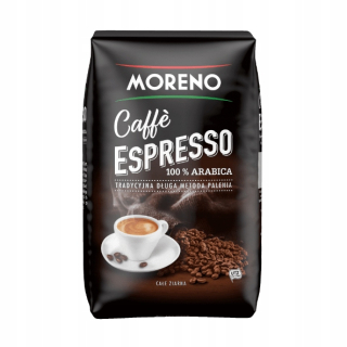 Zrnková káva -  Moreno Coffee Granner Caffe Espresso 1kg Granist