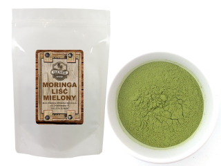 Sušené ovocie - MORINGA OLEIFERA 500 G Prášok z Moringi Natural.