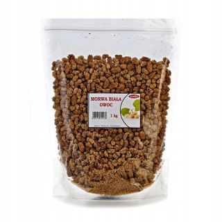 Sušené ovocie - Mulberry White Sušené ovocie 1 kg Mulberry Fruits - Agnex