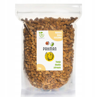 Sušené ovocie - MULWA Sušená biela 1kg 100% prírodná bez semien