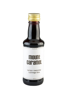 Mount Caramel dobrý čierny sirup bez 200ml
