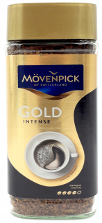 Instantná káva - Movenpick Gold Intense rozpustnej kávy 200g
