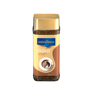 Instantná káva - MOVENPICK GOLD ORIGINAL 200G + ZADARMO!