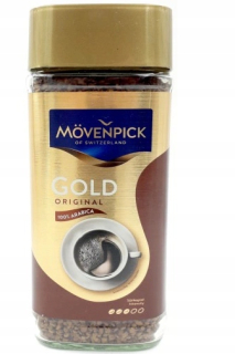 Instantná káva - Movenpick Gold Original Instant 100% Arabica