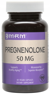 Testosterón - Pregnenolón MRM Pregnenolón 60 kap