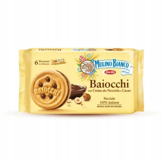 Mulino Bianco Talianske kakaové cookies Baiocchi 336