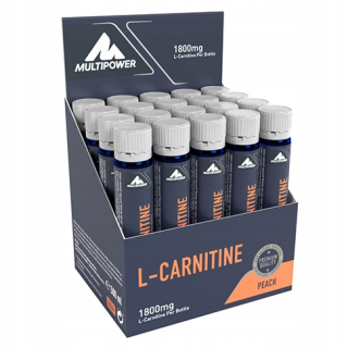 Spaľovač tuku - MultiPower L-Carnitín 1800 mg v Ampulke