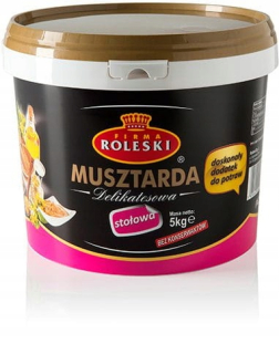 STOLOVÁ HORČIČNÁ PLATBA 5 KG ROLESKI