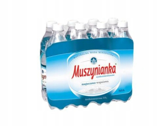 Muszynianka Ušetrená voda sýtkov 0.6L Snitch 8 ks