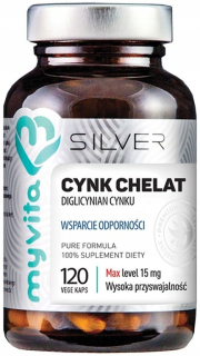 MyVita Zink Chelát 15mg 120k Diglicinian Zink