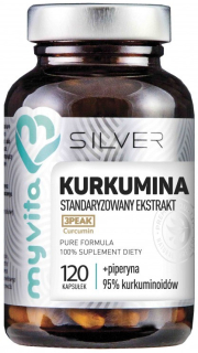 MyVita Kurkumina 95% piperína 120k Kurkuma Pepper